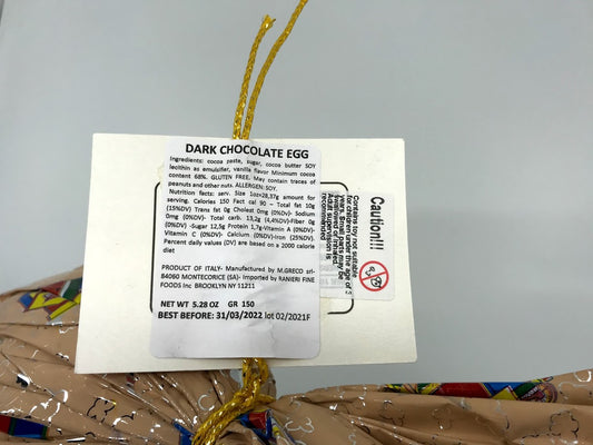 M. Greco - Extra Dark Chocolate - 150g