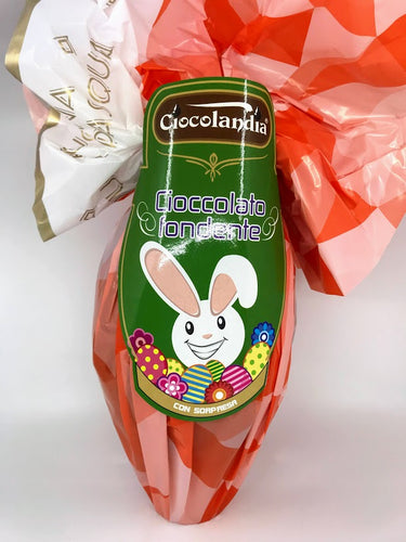 Ciocolandia - Dark Chocolate Easter Egg - 400g