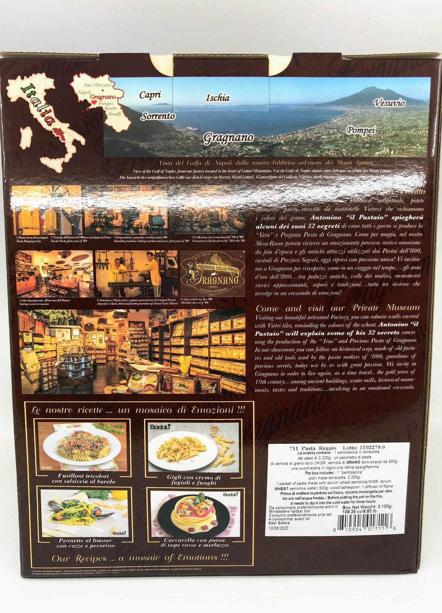 La Fabbrica Della Pasta - Pasta & Fagioli Kit