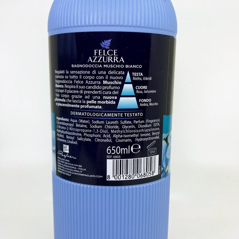 Felce Azzurra - Muschio Bianco Bagno Doccia - 650ml (22 fl oz)