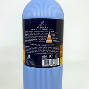 Felce Azzurra - Ambra e Argan Essenza di Nutrimento - Bagnodoccia - 650 ml (22 fl oz)