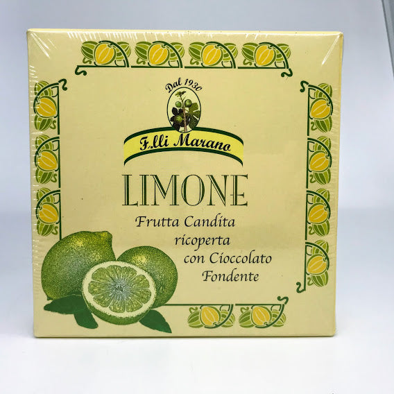 Fratelli Marano - Lemon Fruit Covered With Dark Chocolate - 200g (7.0oz)