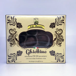 Ghiottino - Fighi Ricoperti Con Cioccolato Fondente - 250g (8.8oz)