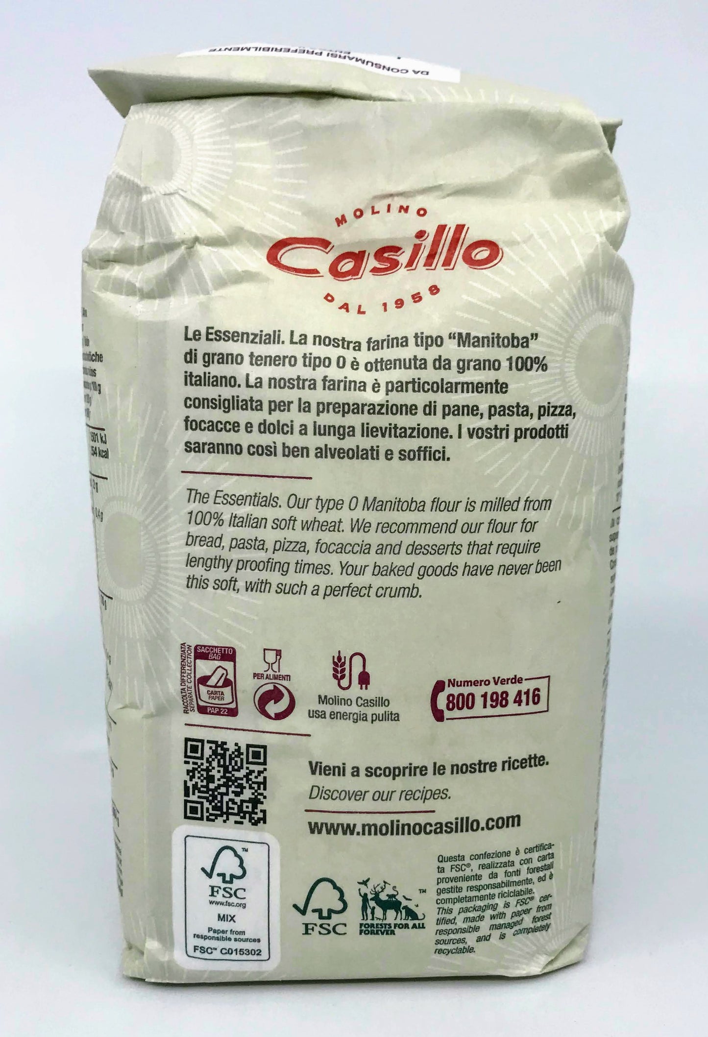 Selezione Casillo - Farina Tipo "0" Manitoba 