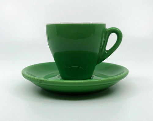 Nuova Point - Milano Pastel Green - Espresso Cups & Saucers - Set of 6