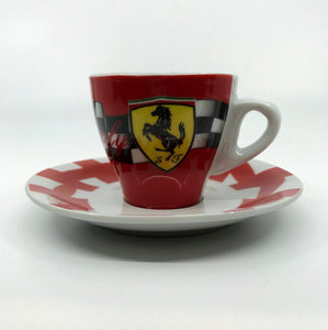 Ferrari Espresso Cups & Saucers - Set of 6