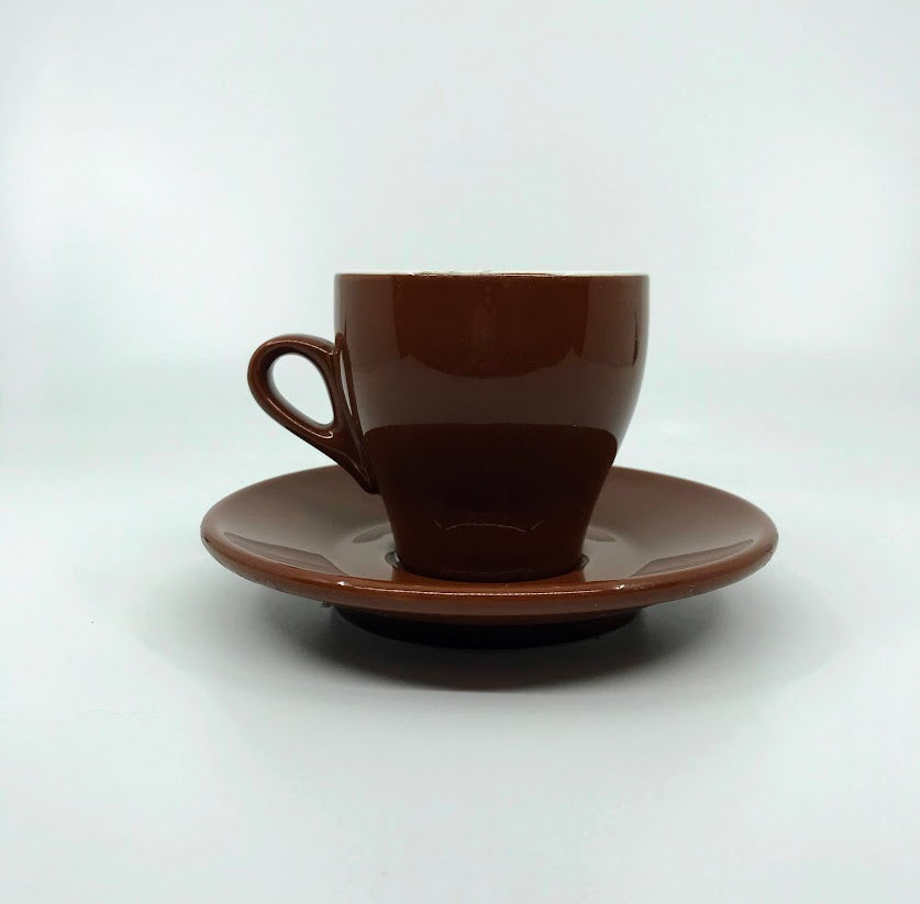 Brown Cappuccino Cups by Nuova Point, Made in Italy! - Espresso Machine  Experts