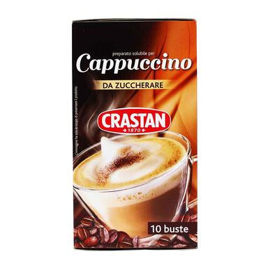 Crastan - Cappuccino - Solubile - 125g (4.4 oz) - 10 Bags