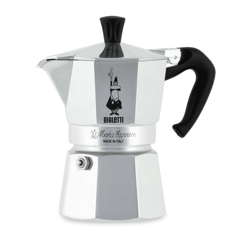 Bialetti - Moka Express Espresso Maker - Made in Italy (Available in 1, 3, 6, 9, 12 and 18 Cup)