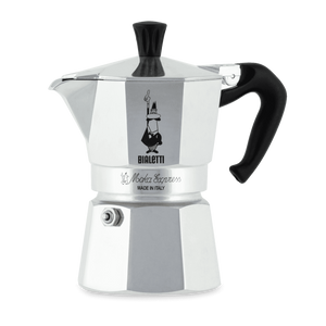 Bialetti - Moka Express Espresso Maker - Made in Italy (Available in 1, 3, 6, 9, 12 and 18 Cup)