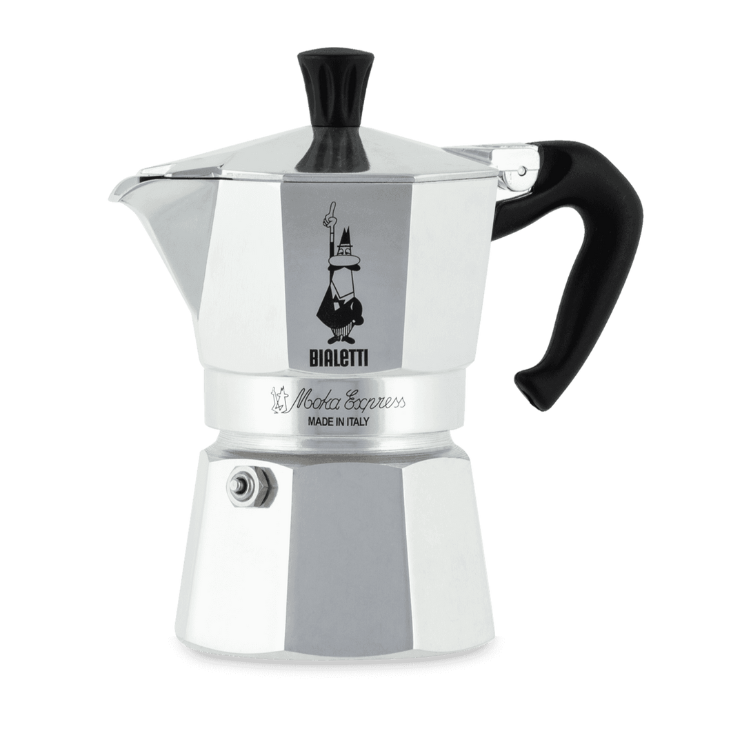 Bialetti - Moka Express Maker Made in Italy (Available in 1 Cerini Coffee & Gifts