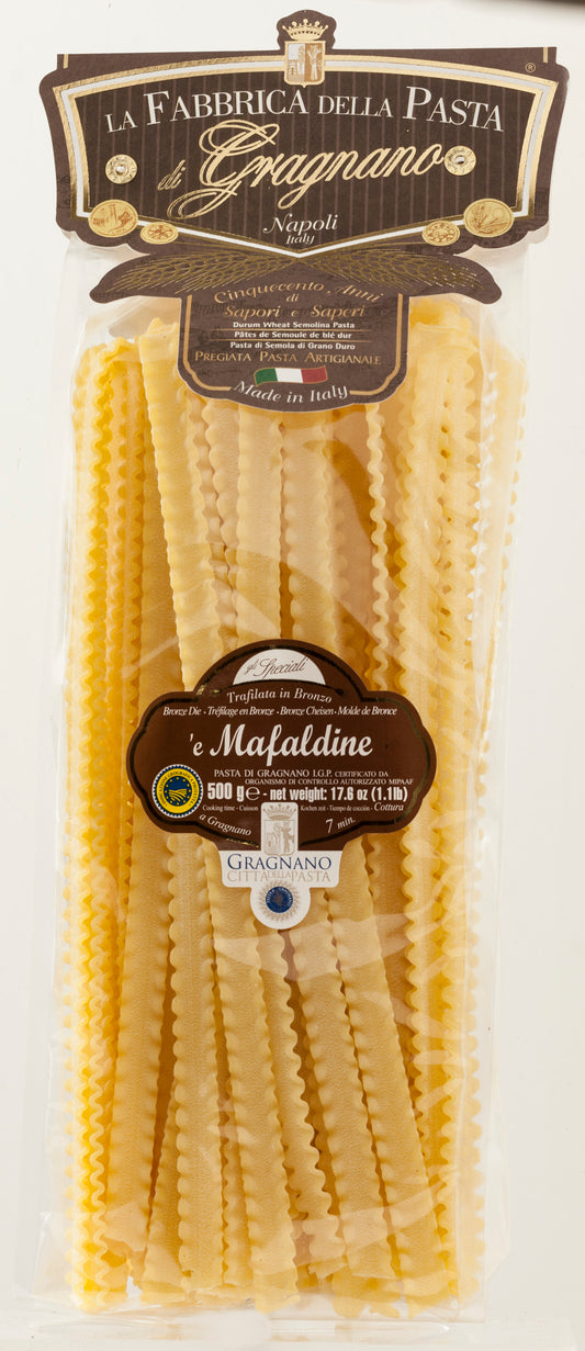 La Fabbrica Della Pasta Di Gragnano - Mafaldine -500g (17.6 oz)