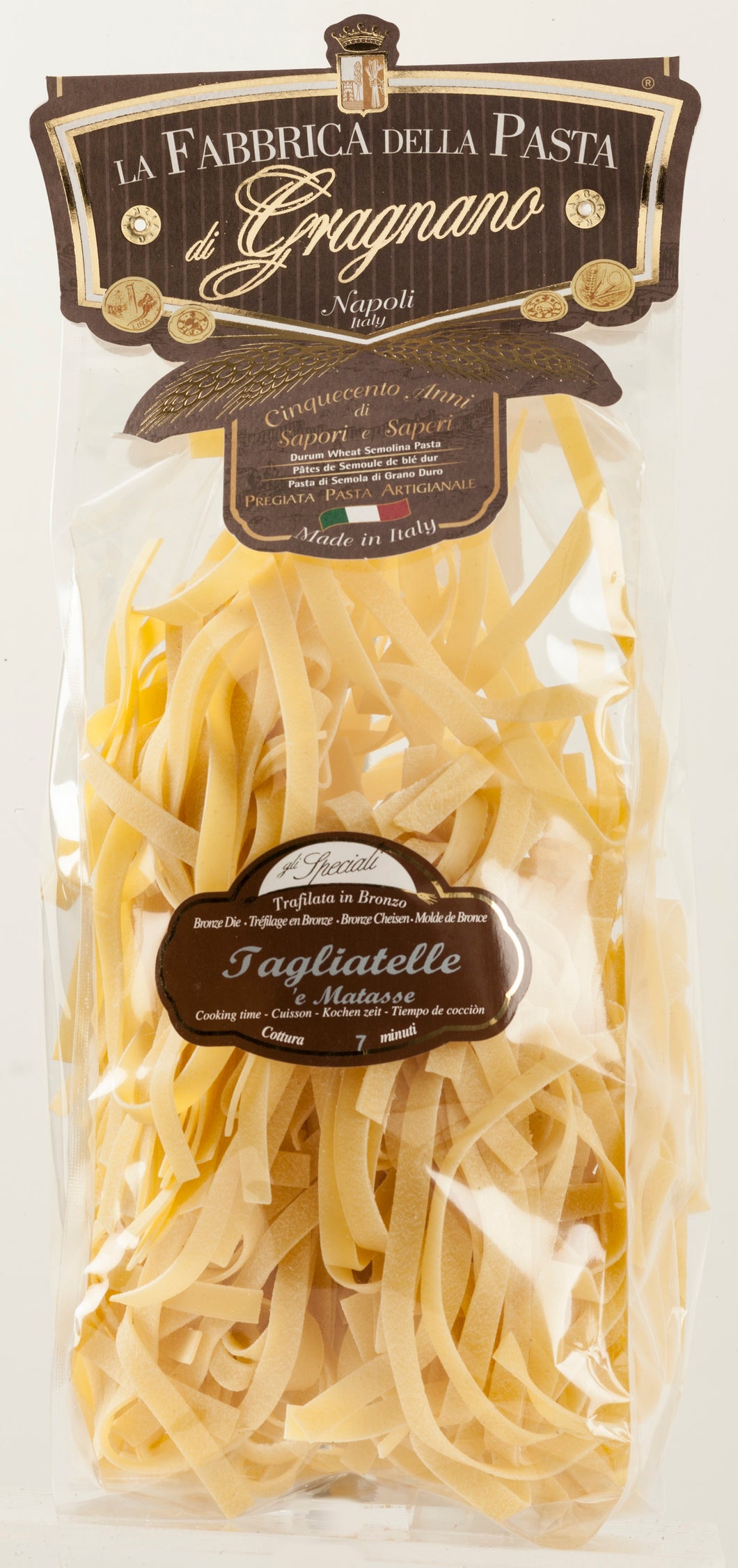 La Fabbrica Della Pasta Di Gragnano - 'e Matassa Tagliatelle - 500g (17.6 oz)