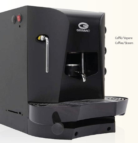 Grimac Opale Pod Espresso Machine with Steam Wand (Black) – Cerini Coffee &  Gifts