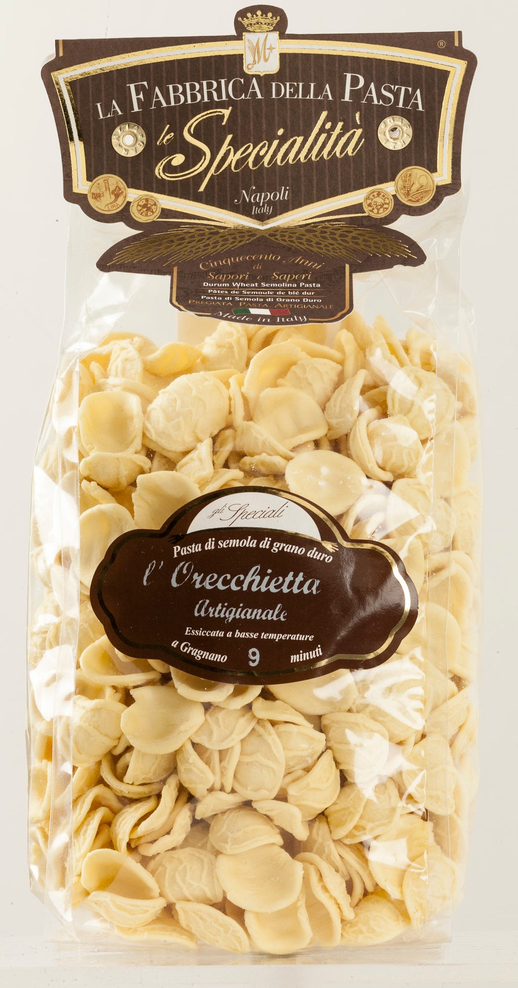 La Fabbrica Della Pasta Di Gragnano - Orecchiette - 500g (17.6 oz)