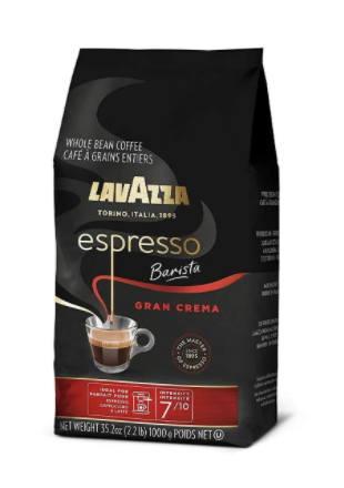 Lavazza - Gran Crema Espresso Barista - Whole Beans - 2.2lbs