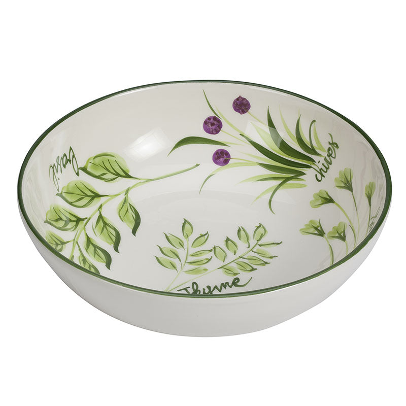 DECORO ERBE - 12″ PASTA / SALAD BOWL - V421