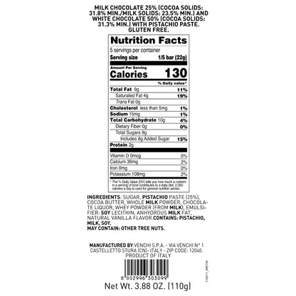 Venchi - Pistachio Cremino bar - 110g (3.88 oz)