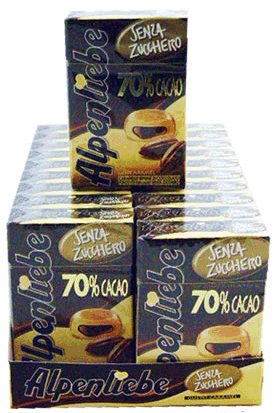 Alpenliebe - Caramel & 70% Cacao - Hard Candy - 1 Pack