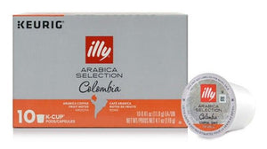 illy - Keurig K-Cups Arabica Selection (Colombia) - 10 K-Cup