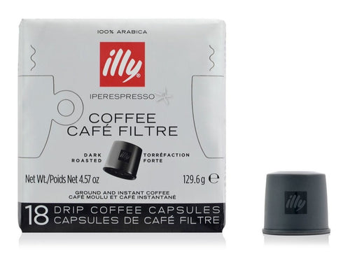 Iper Coffee Capsule Cube Dark Roast for duo illy machines