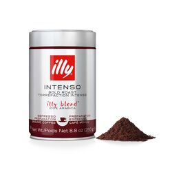 illy - Dark Roast Ground Espresso Coffee - 8.8oz Can - Fine Grind
