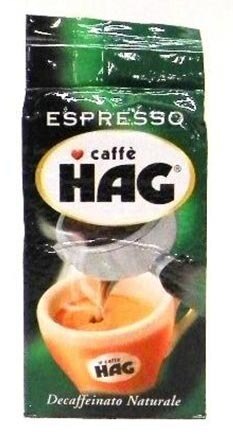 Caffe Hag - Espresso - Ground Espresso - 250g ( 8.8oz Brick)