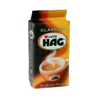 Caffe HAG - Classico - Decaffeinato Naturale -250g ( 8.8oz Brick)