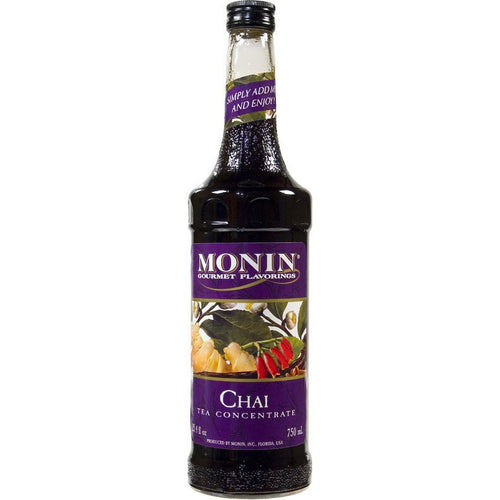 Monin - Chai Tea Syrup Concentrate - 25.4 oz (Glass)