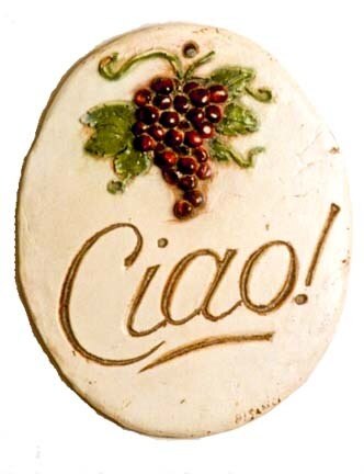Ciao  - Wall Plaque (643)