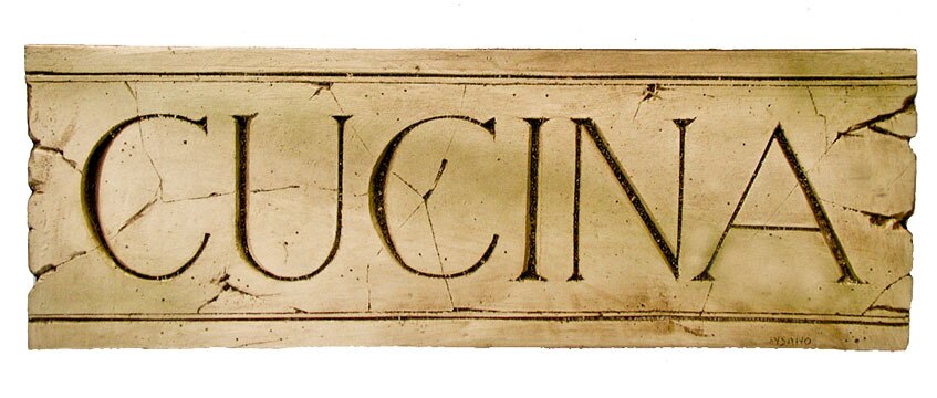 Cucina - Wall Plaque