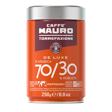 Caffe Mauro - De Luxe 70% Arabica / 30% Robusta - Moka - Can 250gr (8.8oz)