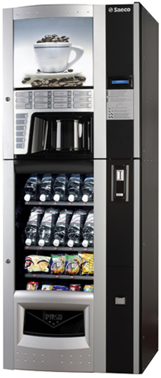 Saeco vending coffee machine top