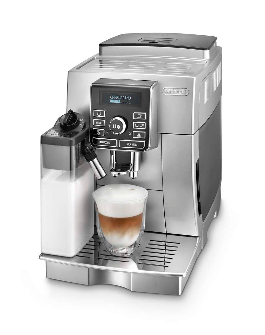 Delonghi - Digital Super Automatic  Espresso Machine (Factory Refurbished) - Silver 120 Volt