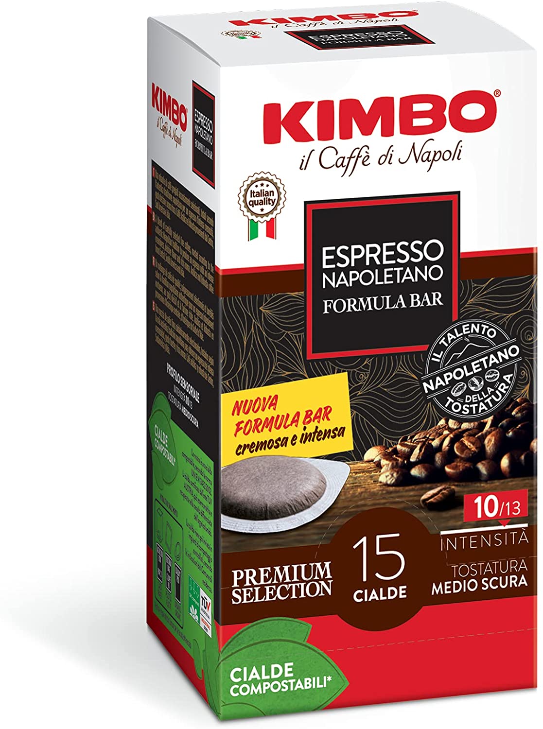 Kimbo - Espresso Napoletano - E.S.E. 15 Pods