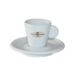 Miscela D'Oro - Espresso Ceramic Cup & Saucer - 3oz