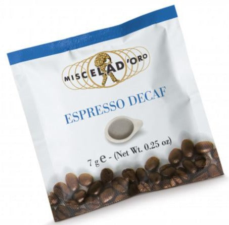 Miscela d'Oro - E.S.E. Pods Decaf (150pc/case)