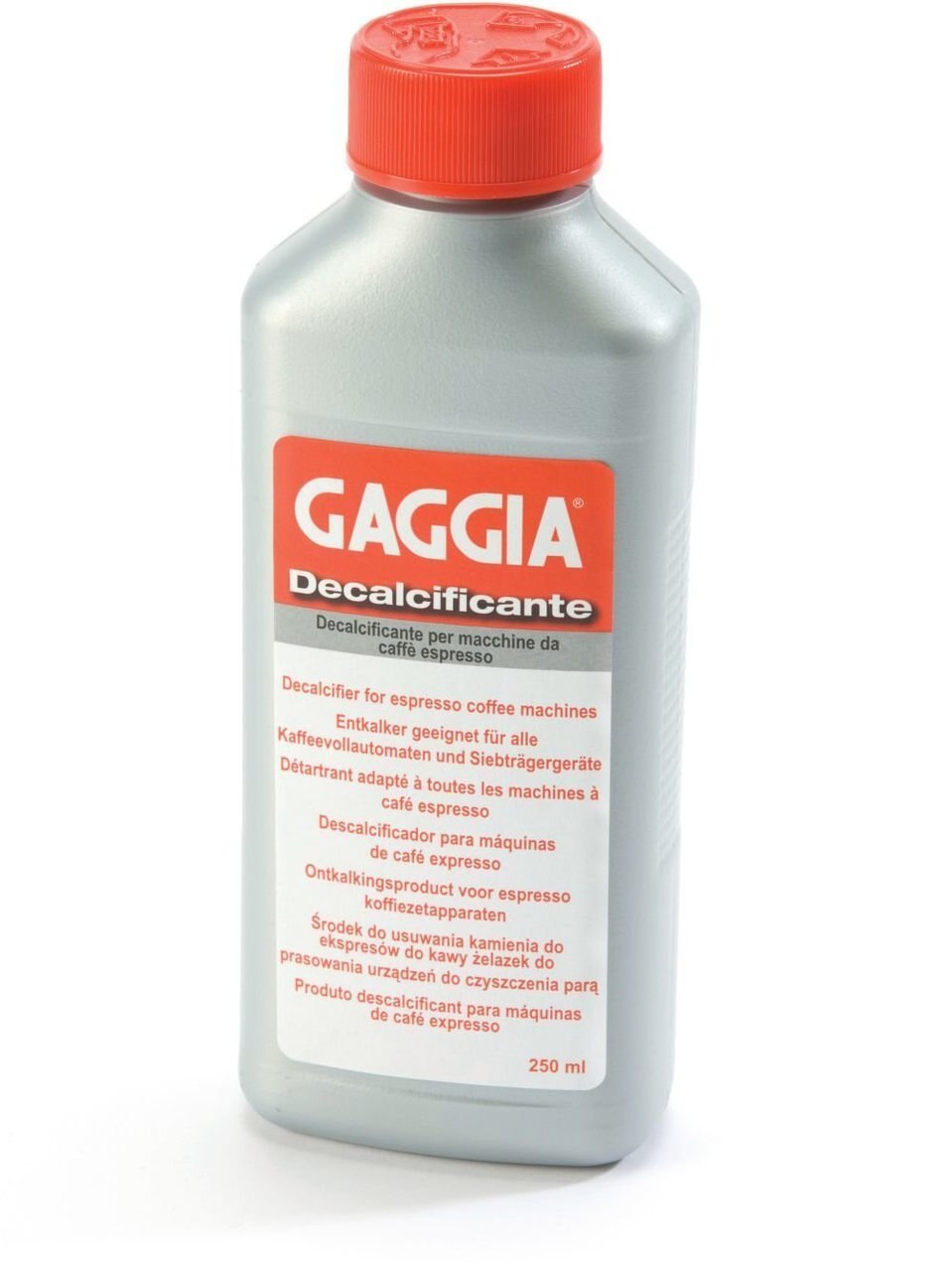 21001682 - Gaggia Decalcifier Descaler Liquid Solution 250ml Bottle –  Cerini Coffee & Gifts
