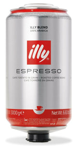 illy - Classico - Medium Roast Beans - 3kg Can (6.6 LBS)