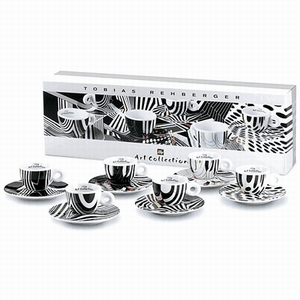illy - Rehberger Espresso Cup Collection Set of six