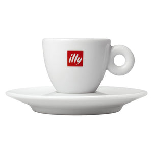 illy logo - Espresso Cup & Saucer (2 oz)