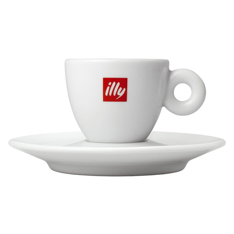 Lavazza Logo Porcelain Espresso Cup