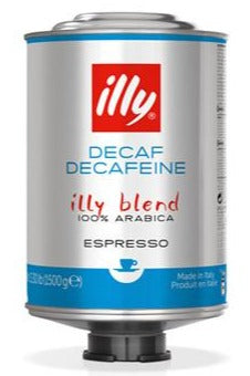 illy - Decaf Espresso Beans -  1.5kg Can (3.3 LBS)