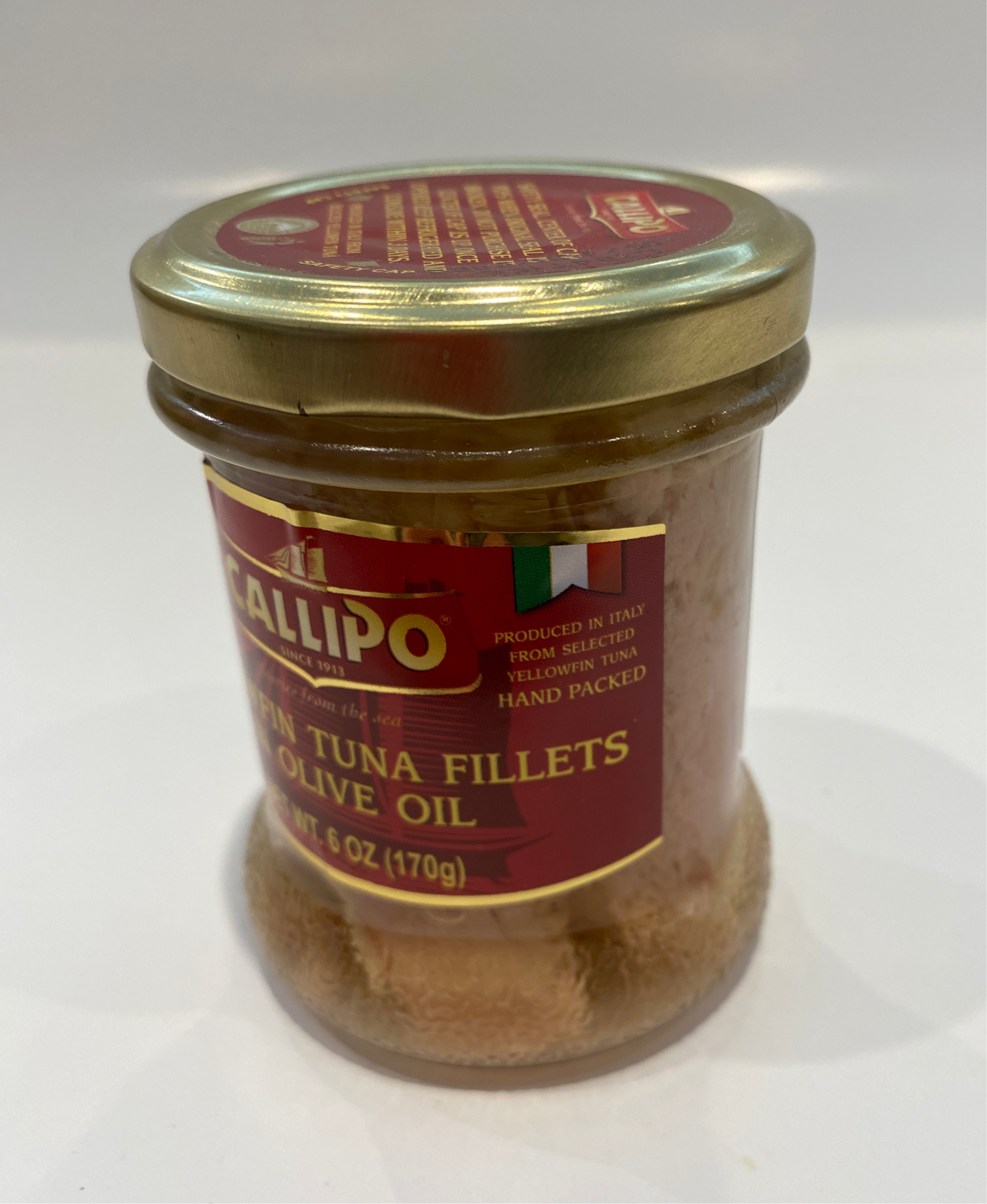 Callipo - Yellowfin Tuna Fillets in Olive Oil - 6 oz