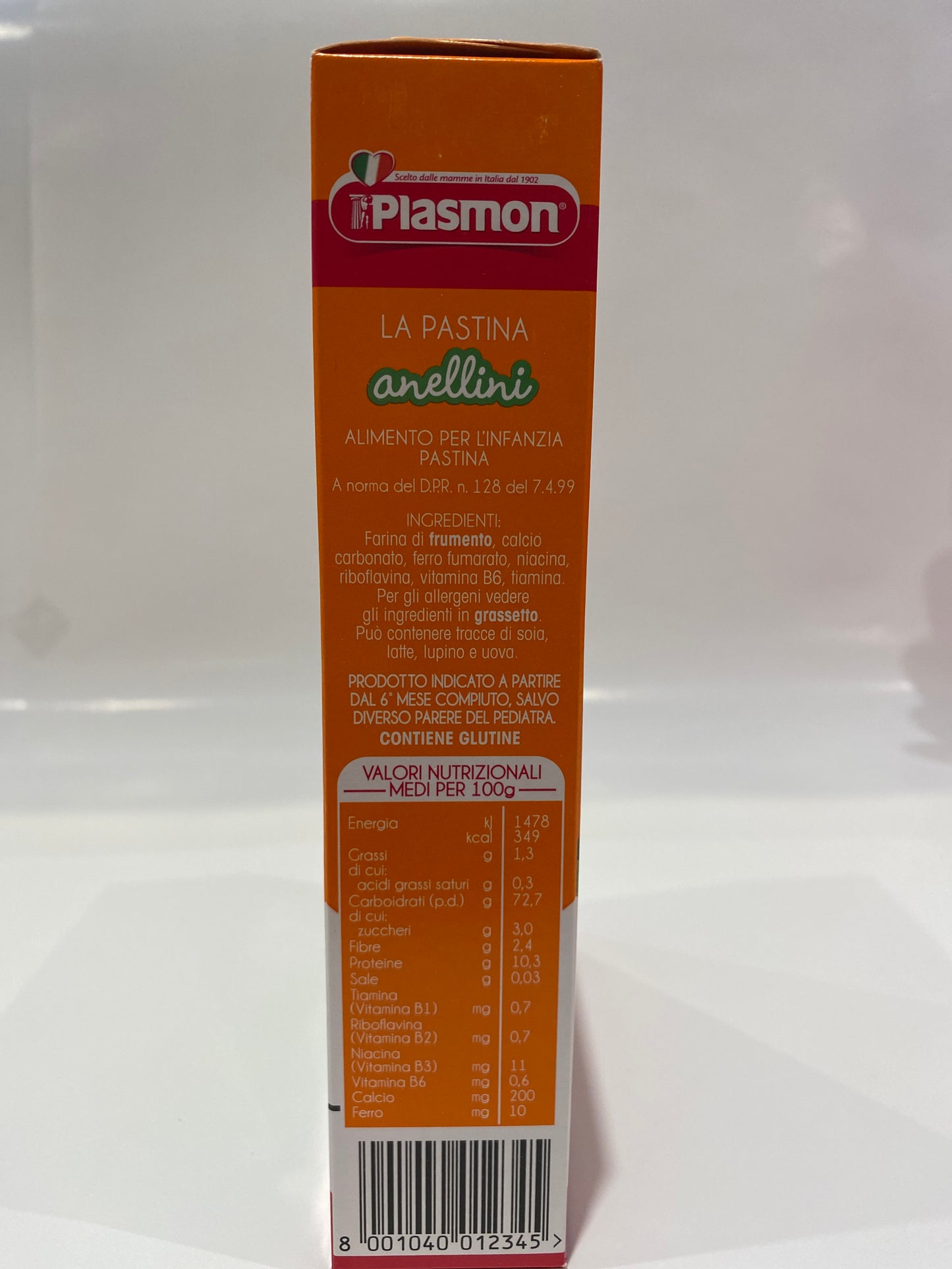 Plasmon - Pastina Anellini - 340 g