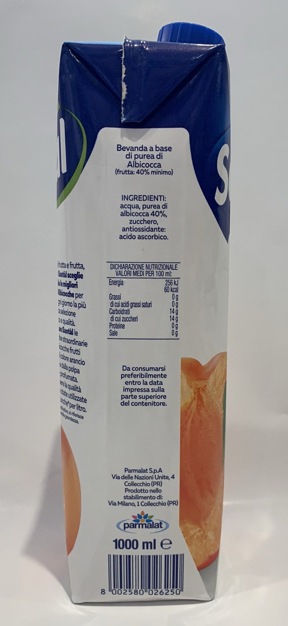 Santal - Succo Albicocca - 1 Liter