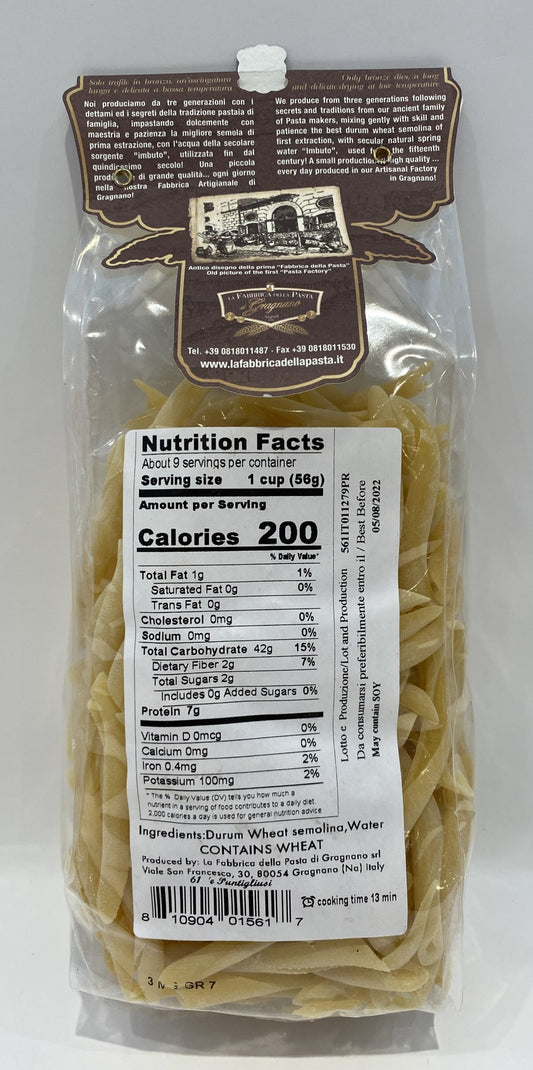 La Fabbrica Della Pasta Di Gragnano - 'e Puntiglius - 17.6 oz
