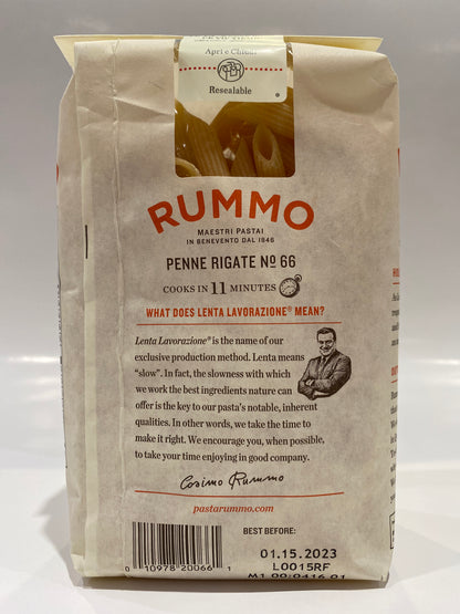 Rummo - Penne Rigate #66 Pasta - 454g (16 oz)