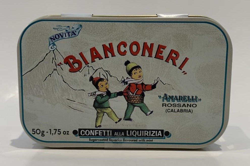 Amarelli - Bianconeri Mint Liquorice - 50g (1.75 oz)