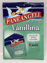 Paneangeli - Vanillina - 6 Packets - 0.10 oz Each
